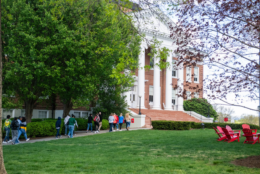 Campus on Discovery Weekend